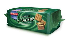 Biscuits Lemon Creams Lobels 150g