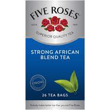 Five Roses Strong African Blend Tea 26 Bags