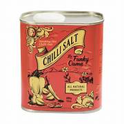 Chilli Salt Tin 280g Funky Ouma