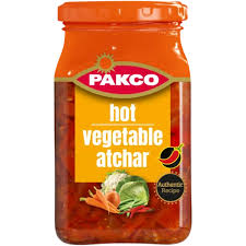 Atchar Hot Vegetable 385g Pakco