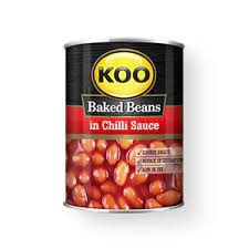 Baked Beans in Chilli Sauce 420g Koo