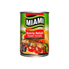 Boerie Relish Canned Sweet Tomato 450g Miami