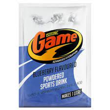 Game Sachet Blueberry Isotonic Powdered Sports Drink 80g – Boets Biltong