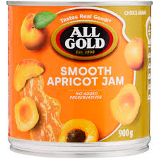 Jam Smooth Apricot All Gold 450g