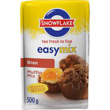 Muffin Easy Mix Bran Snowflake 500g