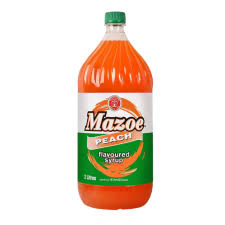 Mazoe Peach Flavoured Syrup 2L