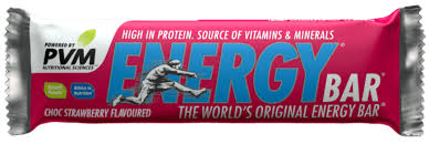 PVM Energy Bar Strawberry 45g