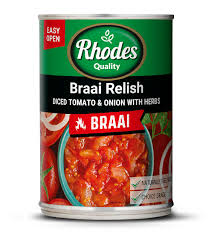 Braai Relish 410g Rhodes