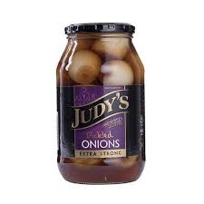 Pickled Onions Judy's Extra Strong 410g