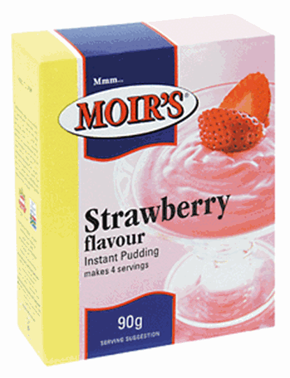 Pudding Strawberry Moirs 90g
