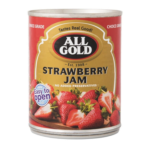 Jam Strawberry All Gold 450g