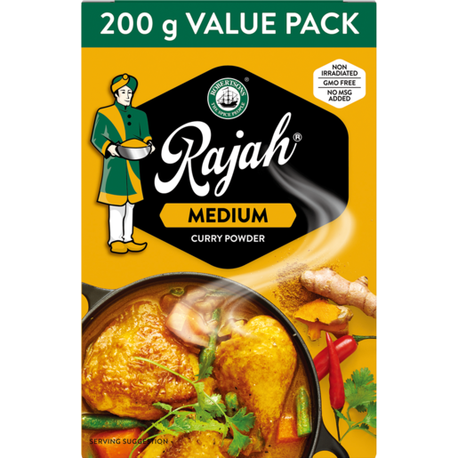 Curry Powder Medium Rajah 200g