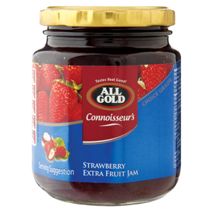 Jam Strawberry Extra Fruit All Gold 320g
