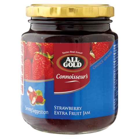 Jam Strawberry Extra Fruit All Gold 320g