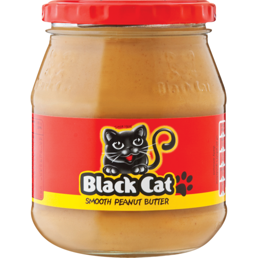 Peanut Butter Smooth Black Cat 400g