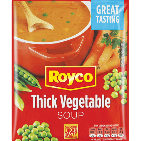 Soup Thick Vegetable Packet Royco 50g
