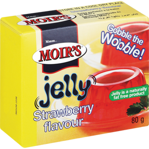 Jelly Strawberry Moirs 80g