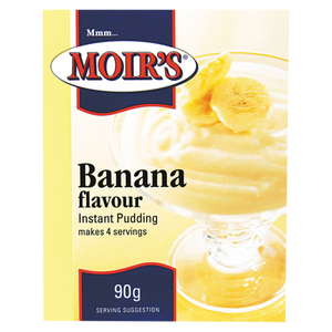 Pudding Banana Moirs 90g