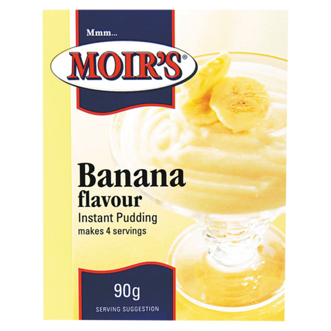 Pudding Banana Moirs 90g