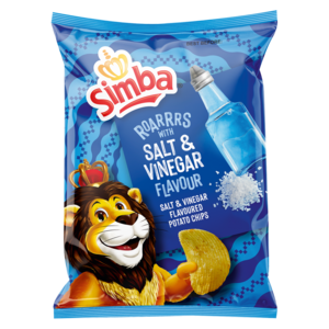 Crisps Salt and Vinegar Simba 125g