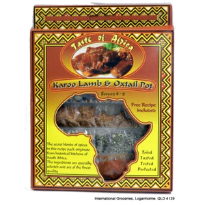 Spice Karoo Lamb and Oxtail Pot Taste of Africa 60g