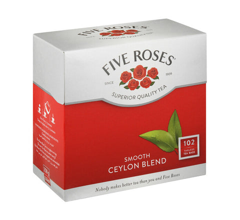 Five Roses Tea 102 tagless bags