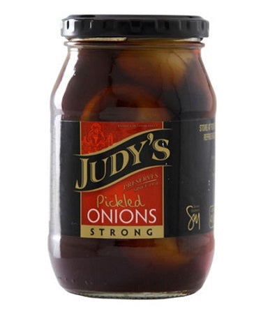 Pickled Onions Strong Judy's 410g