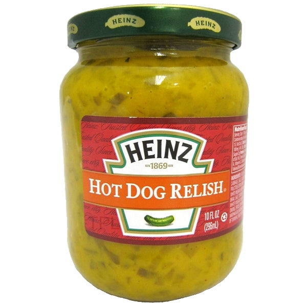 Heinz Hot Dog Relish, 10 fl oz