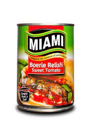 Boerie Relish Sweet Tomato Miami 450g