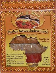 Spice Durban Indian Chicken Curry 54g Taste of Africa