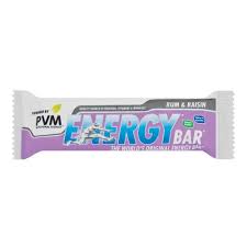 PVM Energy Bars Rum and Raisin 45g