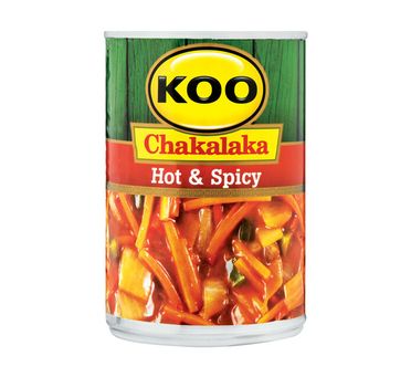 Chakalaka Hot & Spicy Koo 410g