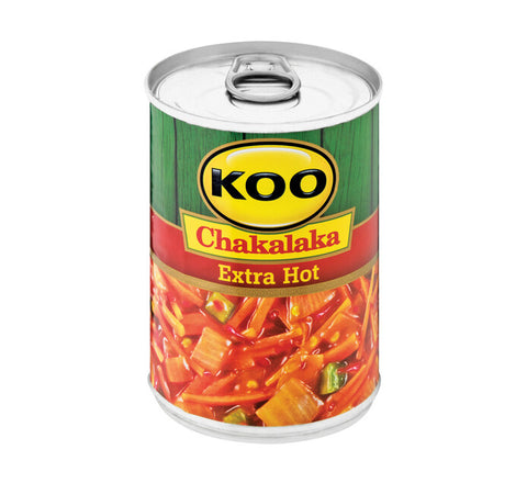 Chakalaka Extra Hot Koo 410g