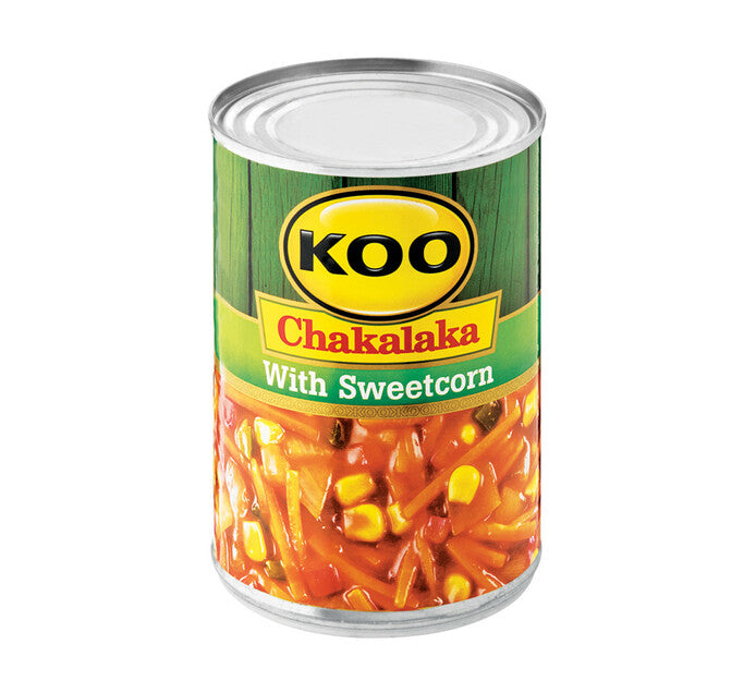 Chakalaka with Sweetcorn Koo 410g