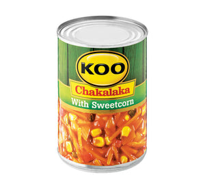 Chakalaka with Sweetcorn Koo 410g