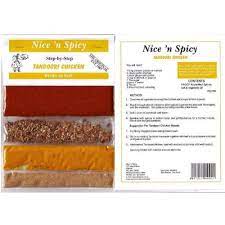 Tandoori Chicken Spice Pack Nice 'n Spicy